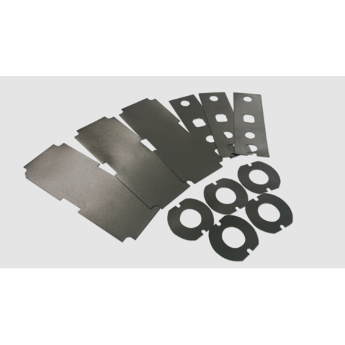 High temperature resistant iron-based alloy absorbing patch